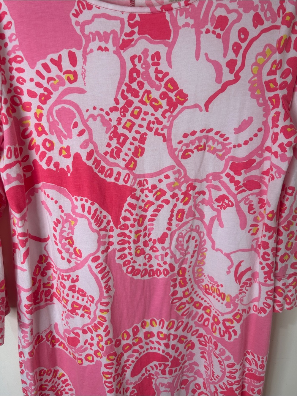 LILLY PULITZER Pink Marlow Dress Hot Coral Trunk in Love Size Large - Picture 13 of 16